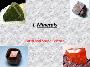 Minerals PPT