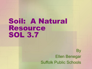 Soil SOL 3.7 - Suffolk Public Schools
