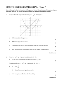 Questions - IB Math Studies (Class of 2014)