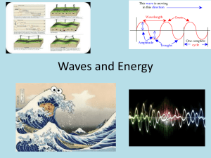 Waves and Energy