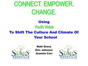 CONNECT. EMPOWER. CHANGE.