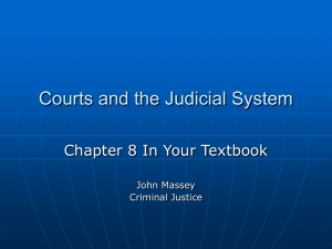 C2: Courts and the Judicial System