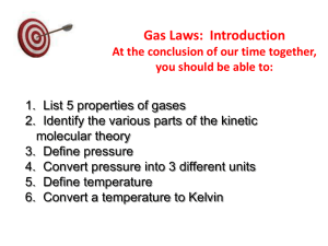 Gas Laws - Solon City Schools