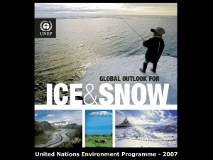 Global outlook for ice and snow