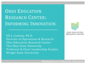 OERC Keynote Jill Lindsey - The Ohio Confederation of Teacher
