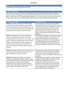 Industrial Revolution Lesson 1