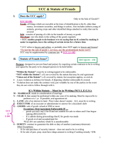 Anonymously contributed contract outline - A Grade