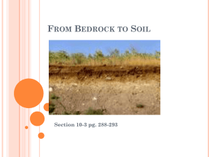 From Bedrock to Soil - Treynor Community Schools