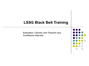 Six Sigma Black Belt Training