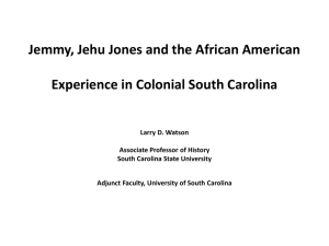 Jehu Jones-Free Negro - Teaching American History in South