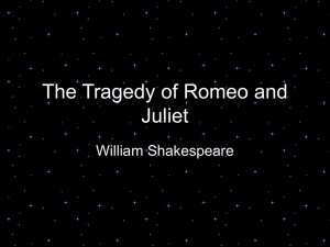 Romeo and Juliet Guided Notes