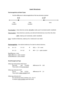 13 - Lewis Structures