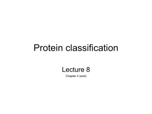 Protein classification
