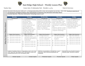 Week3 - Lake County Schools