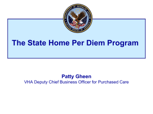 The State Home Per Diem Program - National Association of State