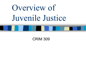 Juvenile Justice