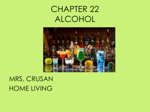 chapter 22 alcohol