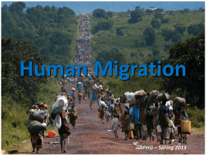 Human Migration - Houston Independent School District