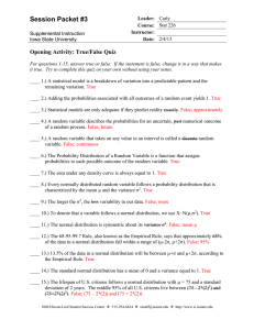 2-4-13 Session Packet #3 (With Answers)
