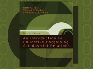 Management Strategies and Structures for Collective Bargaining 5