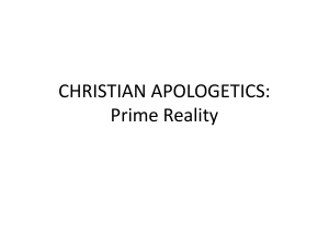 christian apologetics