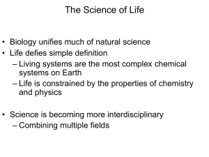 Science of Biology