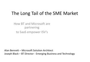 The Long Tail of the SME Market