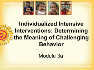 Module 3a - The Institute for Innovation & Implementation