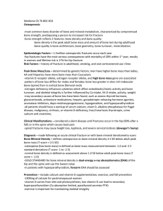 Medicine Ch 76 802-810 Osteoporosis