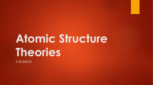 Atomic Structure Theories