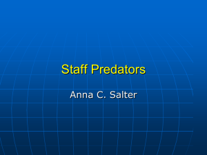 Staff Predators (4)