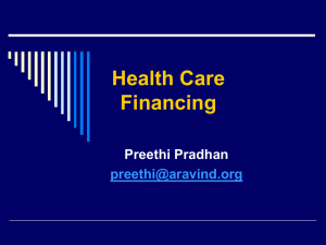 Health Care Financing