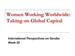 Women Working Worldwide: Taking on global capital