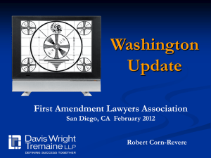FCC v. Fox I - First Amendment Lawyers Association