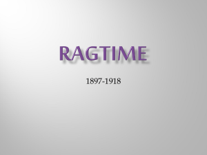 Ragtime - mshumanities