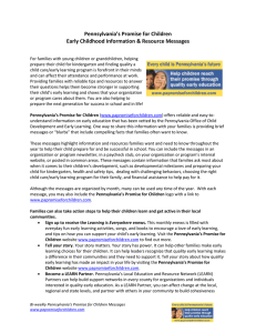 Bi-Weekly Early Childhood Information & Resource