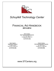 HISTORY - Schuylkill Technology Center