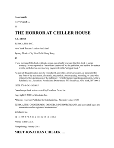 The Horror at Chiller House (Goosebumps Horrorland #18)