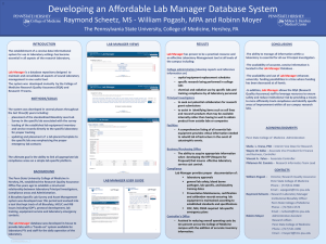 2014 LabManager Poster - PennState