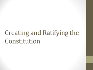 The Constitution: Continued