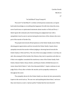 in cold blood book review essay