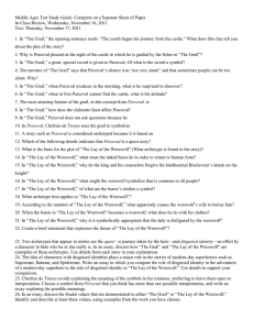 Middle Ages Test Study Guide: Complete on a Separate Sheet of