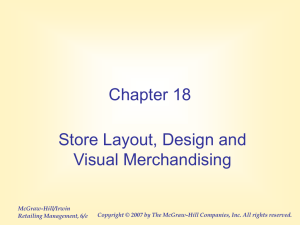 Store Layout, Design, and Visual Merchandising