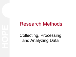 Research Methods