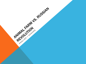 Animal Farm vs. Russian Revolution