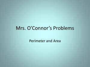 Mrs oconnor's problems