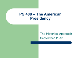 Historical approach, powerpoint (9/11-13)
