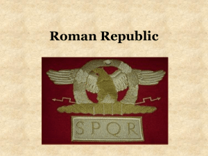 Roman Republic - World of Teaching