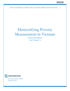 Demystifying Poverty Measurement in Vietnam