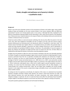 Qualitative Literature Review on Floods and Droughts